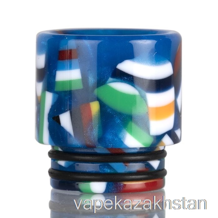 Vape Disposable 810 MOSAIC Drip Tip Blue